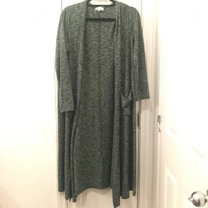 Lularoe Forest Green Cardigan